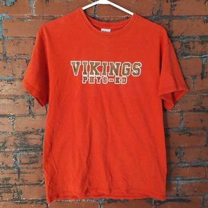 vintage Vikings Phys-Ed gym tee